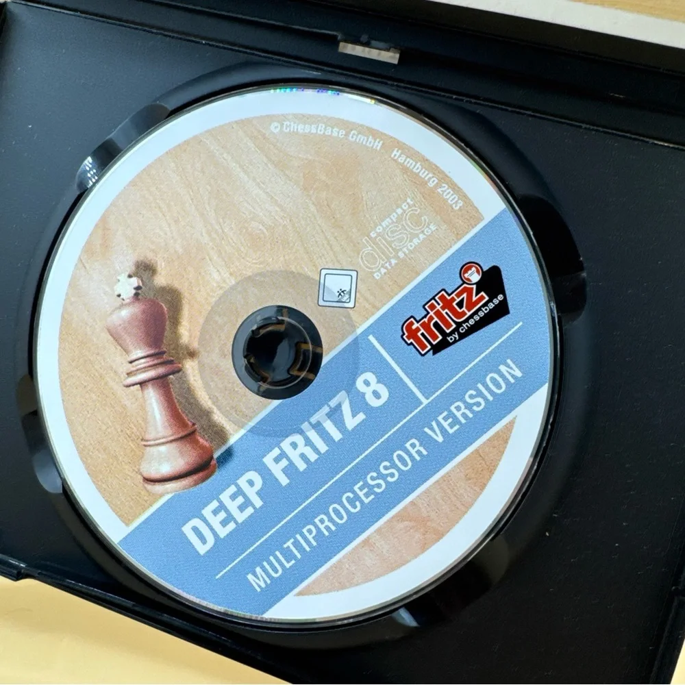 Chessbase Deep Fritz 8 Chess Training Program PC DVD Rom Multiprocessor Version